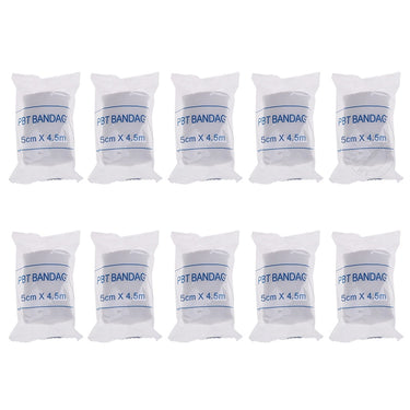 Cotton PBT Elastic Bandage Skin Friendly Breathable First Aid Kit